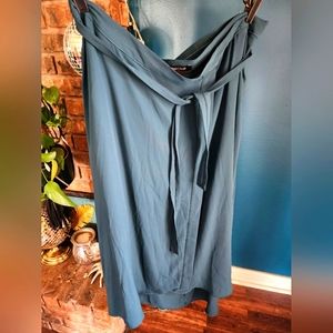 WHBM Maxi Skirt with tie belt